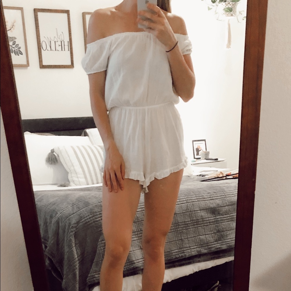 Off the Shoulder Romper